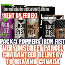 Complete Iron Fist poppers...